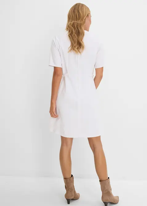 Jeanskl&auml;nning i bomullsstretch, bonprix