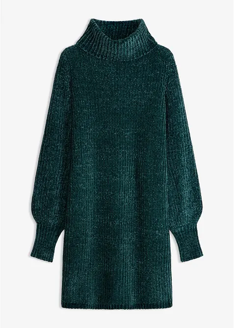 Stickad chenillekl&auml;nning i &aring;tervunnen polyester, bonprix