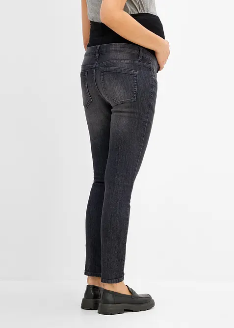 Elastiska mammajeans med ekologisk bomull, Skinny Fit, bonprix