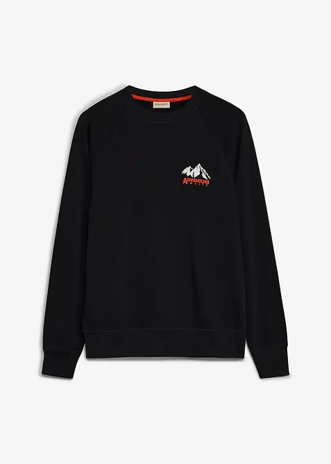 Sweatshirt med ekologisk bomull, bonprix
