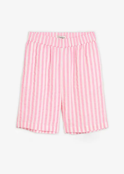Shorts i bomullsmuslin, bonprix