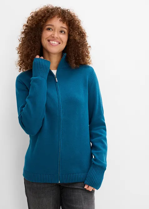 Cardigan i ekologisk bomull, bonprix
