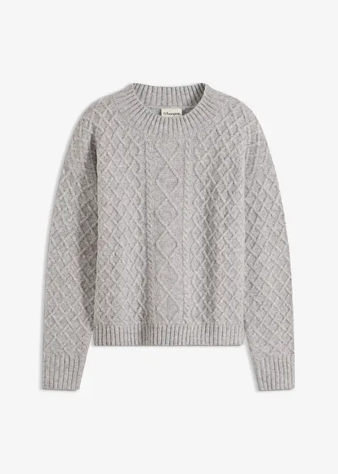 Tr&ouml;ja med fl&auml;tm&ouml;nster, bonprix