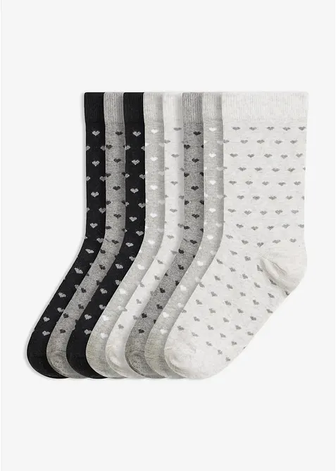 Strumpor med ekologisk bomull (8-pack), bonprix