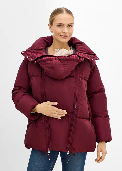 Mammajacka i oversizemodell med bebisficka och vaddering, bonprix