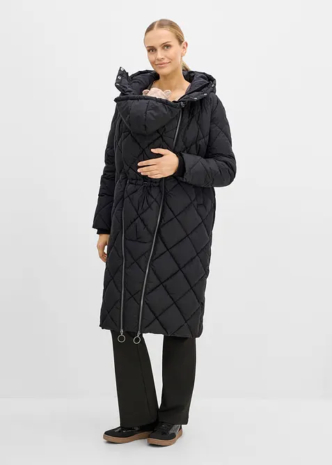 Vadderad mammakappa med babyficka, bonprix