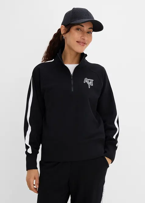 Sweatshirt i bomullsmix, bonprix