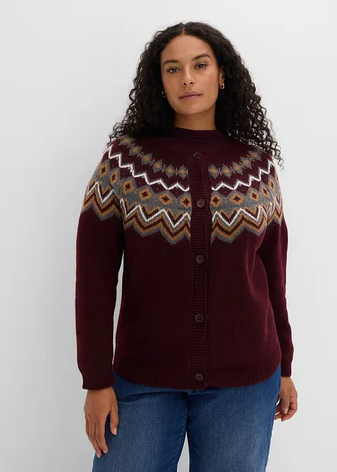 Lusem&ouml;nstrad cardigan, bonprix