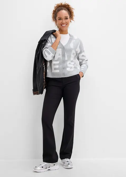 Finstickad cardigan, bonprix