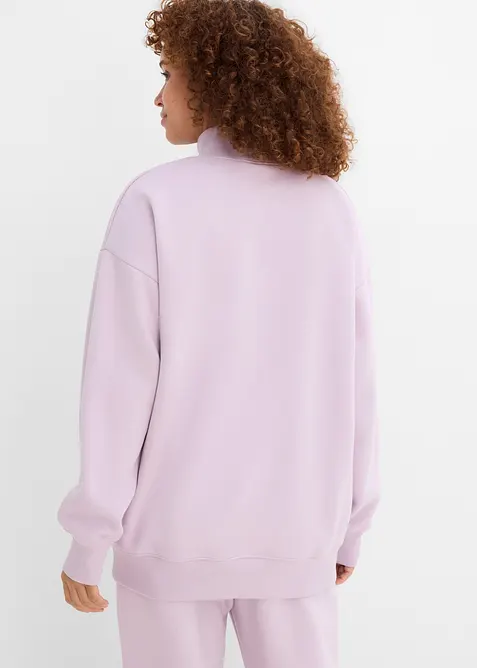 Sweatshirt med polokrage, bonprix