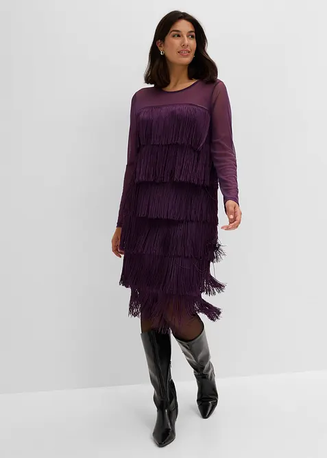 Jumpsuit med glittriga detaljer, bonprix