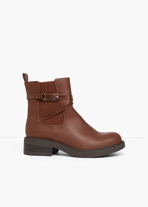 Chelseaboots med sp&auml;nne, bonprix