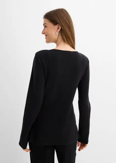 Finstickad cardigan, bonprix