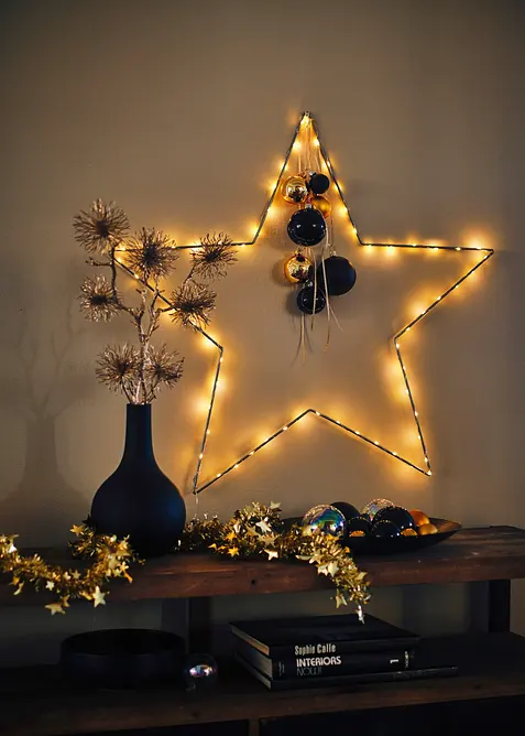 Extra stor stj&auml;rna med LED-belysning, bonprix