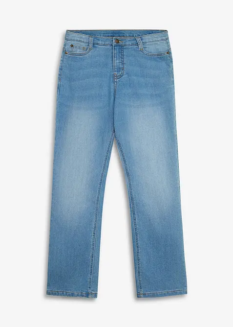 V&auml;rmande Flared Jeans, Mid Waist, bonprix