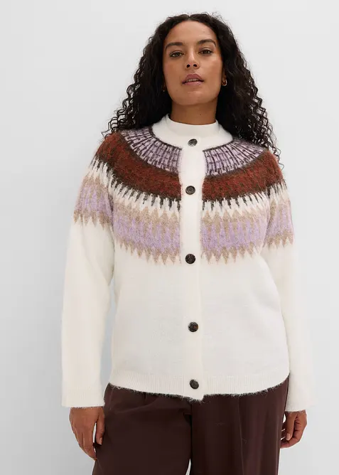 Lusem&ouml;nstrad cardigan, bonprix