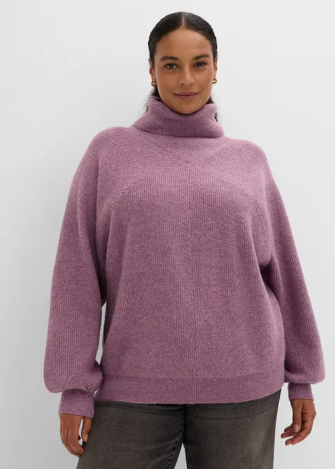 Polotr&ouml;ja med puff&auml;rmar, bonprix
