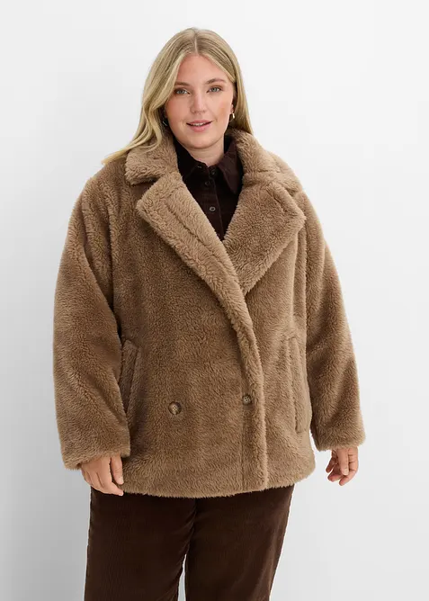 Teddyjacka i oversizemodell, bonprix