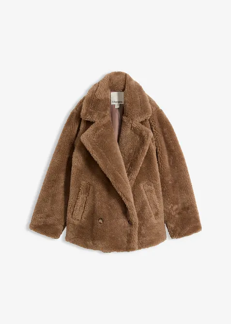 Teddyjacka i oversizemodell, bonprix