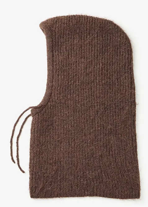 Balaklava i fluffigt material, bonprix