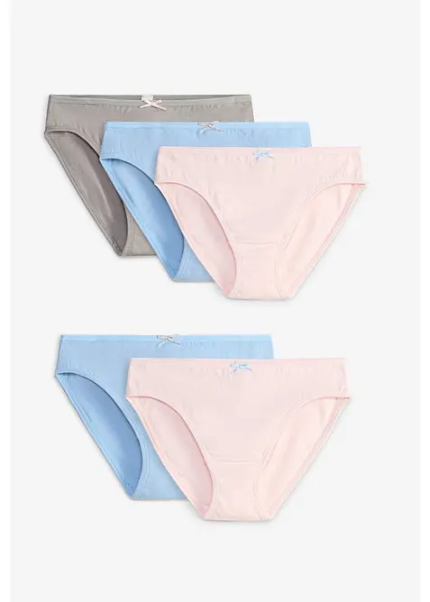 Trosa med ekologisk bomull (5-pack), bonprix