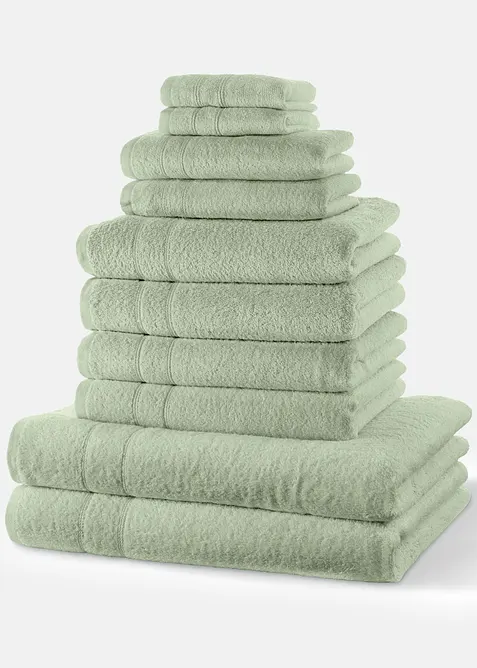 Bomullshandduk (10-pack), bonprix