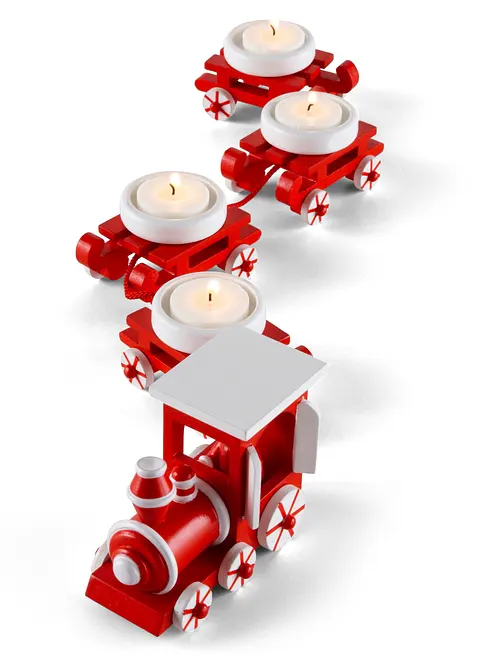 V&auml;rmeljush&aring;llare med julmotiv (5 delar), bonprix