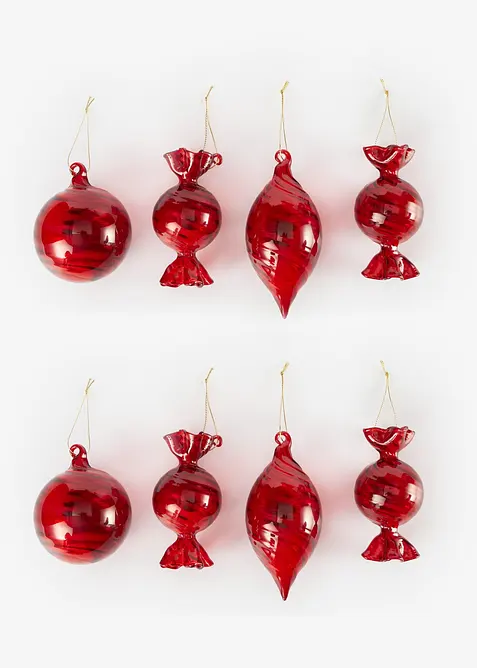 Julgranskulor (8 delar), bonprix