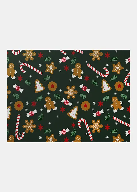 Tv&auml;ttbar d&ouml;rrmatta med julmotiv, bonprix