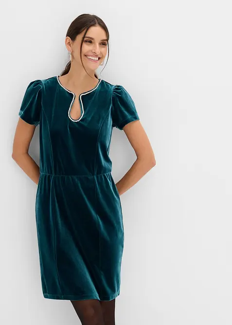 Kl&auml;nning med strass, bonprix