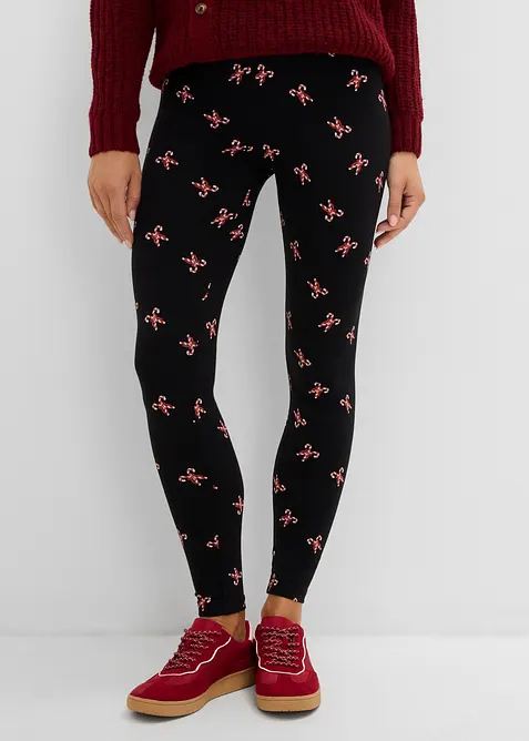 Leggings i ekologisk bomull med stretch, bonprix