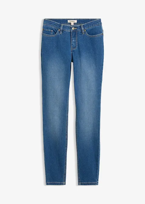 Skinny Jeans Mid Waist, Stretch, bonprix