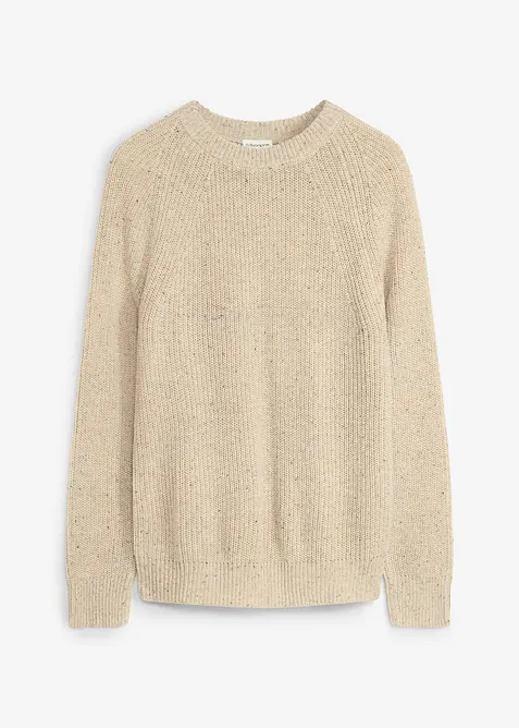 Grovstickad tr&ouml;ja i Regular Fit, bonprix