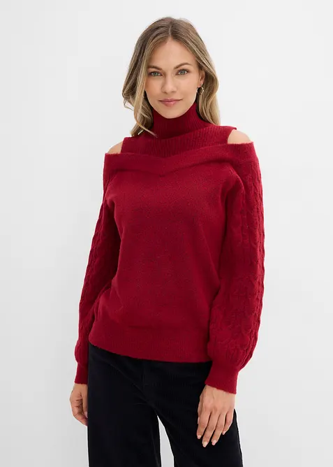 Cold shoulder-tr&ouml;ja, bonprix