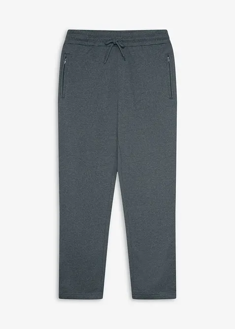 Joggingbyxa med fickor med dragkedja, bonprix