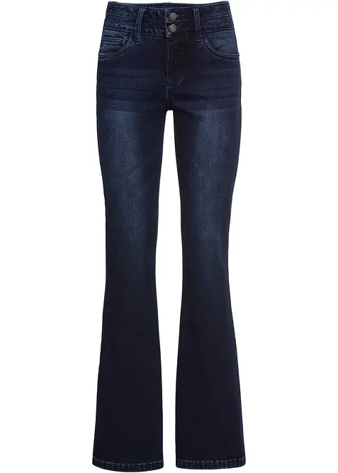 Bootcut Jeans High Waist, Shaping, bonprix