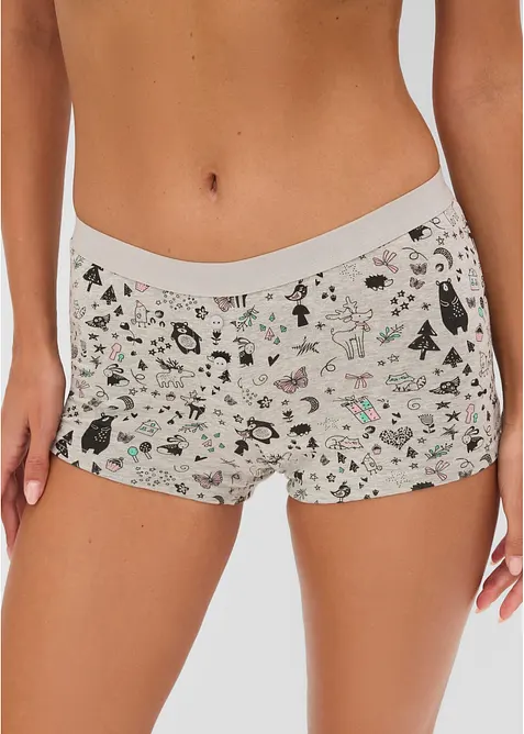 Boxertrosa med mjuk bomull (4-pack), bonprix