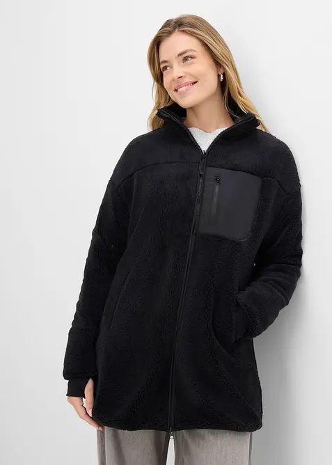 Jacka i teddyfleece, bonprix