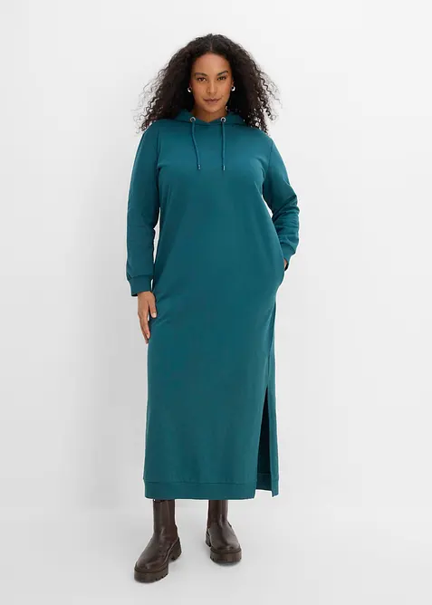 Sweatshirtkl&auml;nning med huva, bonprix