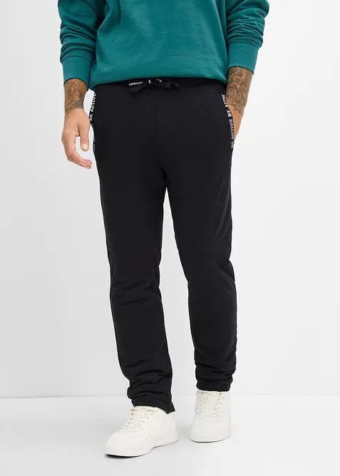 Joggingbyxa med v&auml;rmande fleecefoder, bonprix