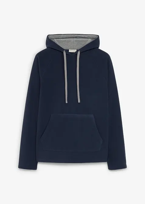 Fleecetr&ouml;ja med huva, bonprix