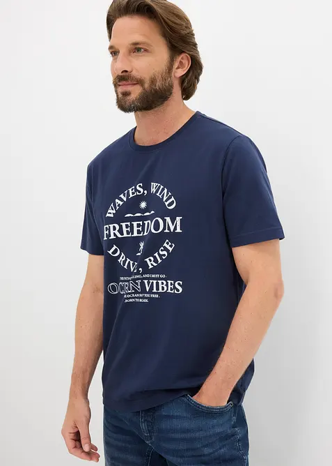 T-shirt i ekologisk bomull, bonprix