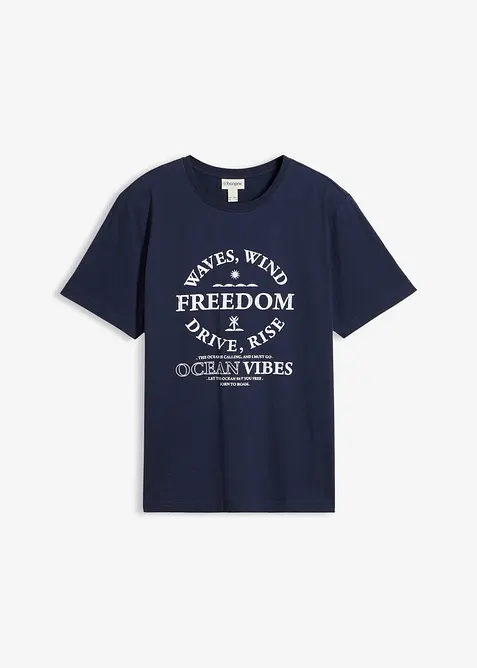 T-shirt i ekologisk bomull, bonprix