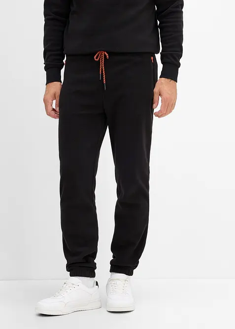 Joggingbyxa av fleece, Regular Fit, bonprix