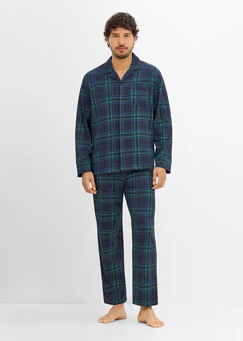 Pyjamas i mjuk flanell, bonprix