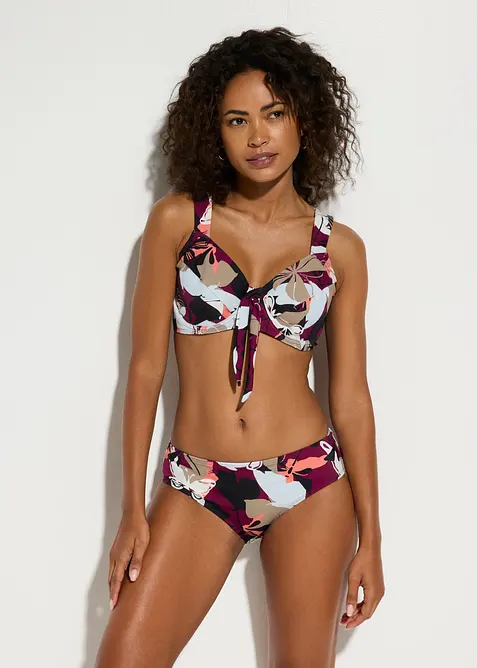 Minimizer-bikini med vadderade axelband (2 delar), bonprix