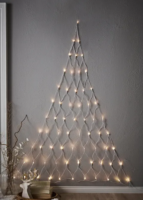 Julgransformad n&auml;tbelysning med LED-lampor, bonprix