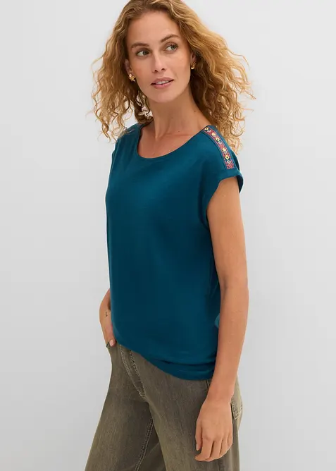 T-shirt i ekologisk bomull, bonprix