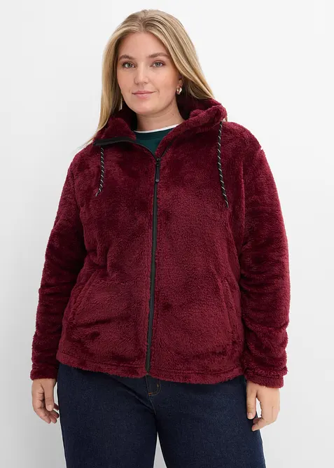 Jacka i teddyfleece, bonprix