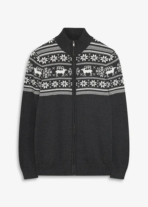 Lusem&ouml;nstrad cardigan i Regular Fit, bonprix